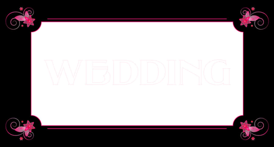 Elegant Wedding Banner Template