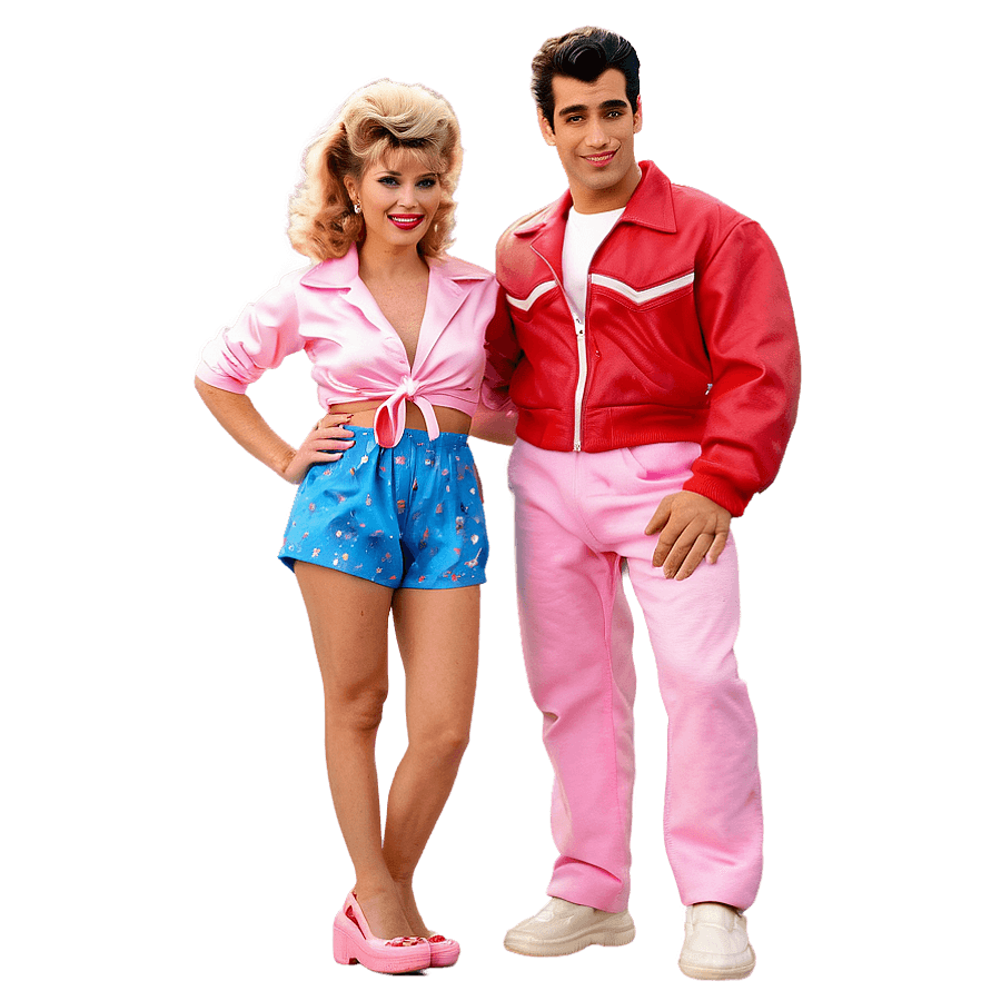 Grease Movie Slumber Party PNG 06232024