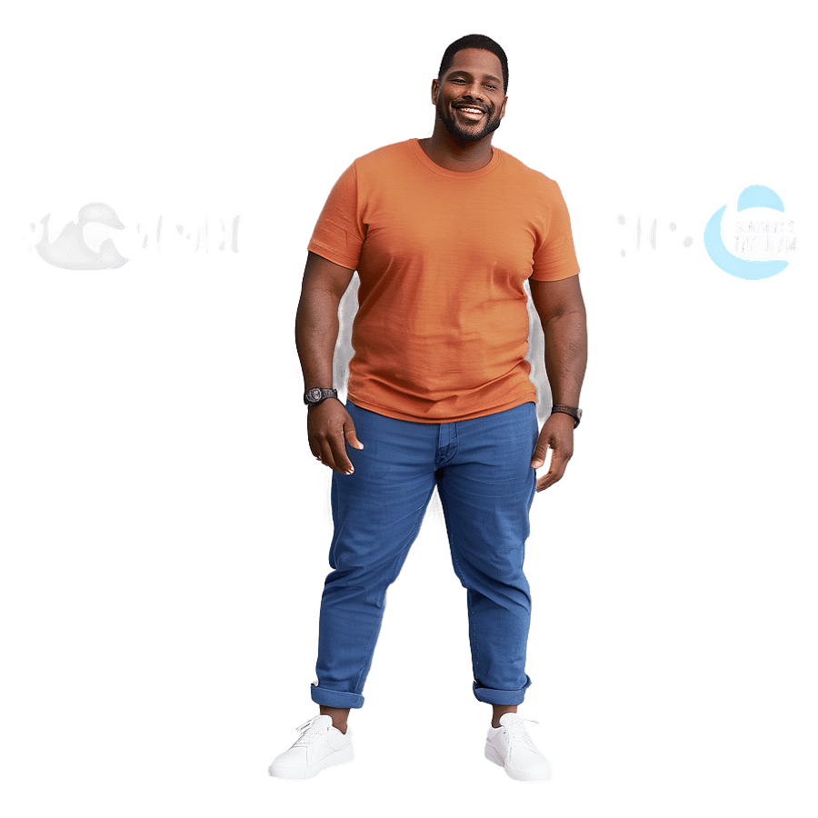Casual Dad Bod Style PNG uuh94