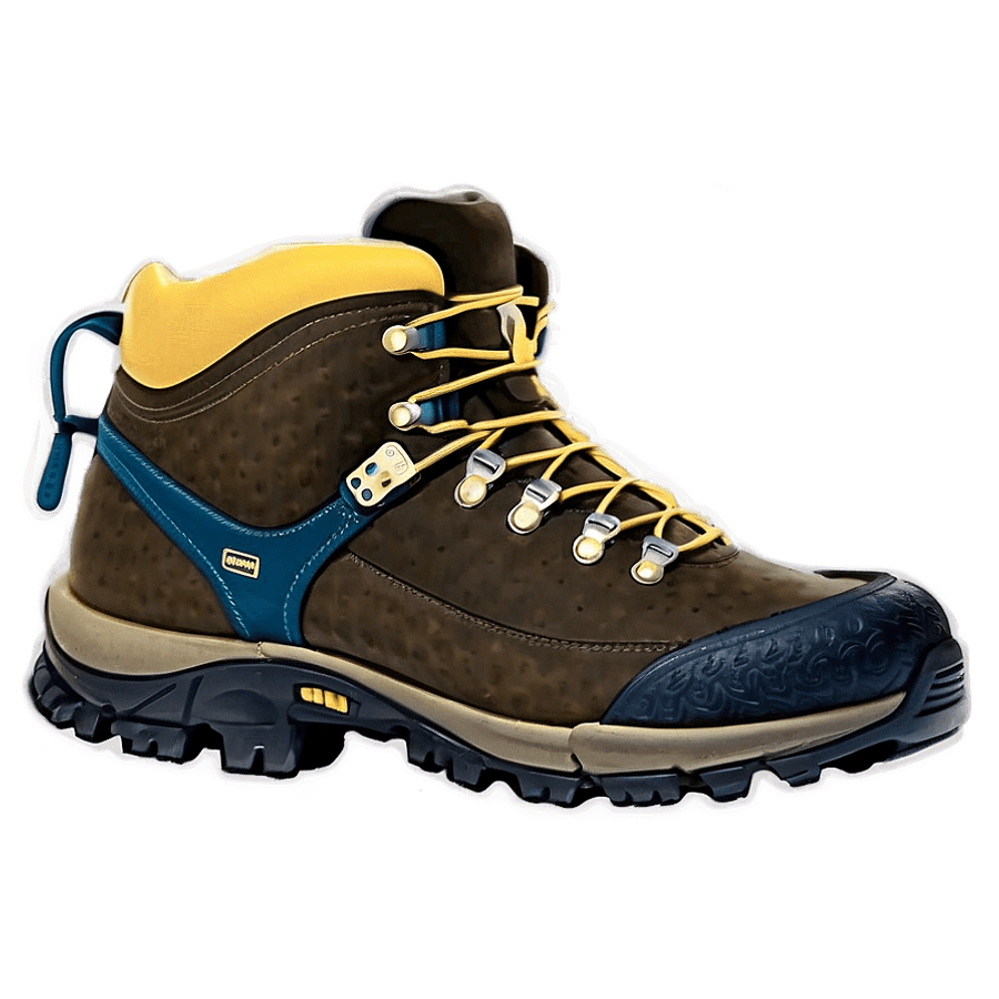 Hiking Boot for Long Distance PNG eia