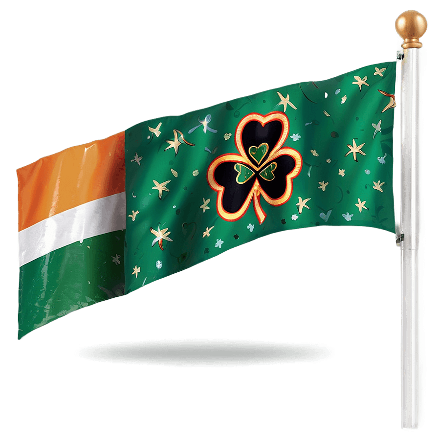 St Patrick's Day Celebration Flags PNG 20