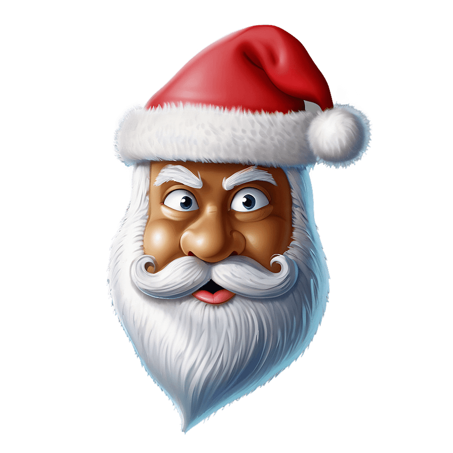 Santa Hat Cartoon PNG 06272024