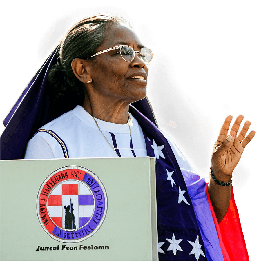 Juneteenth Historical Speech PNG ncc