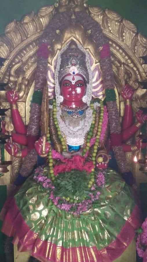 Mariamman hindu gudinne statue