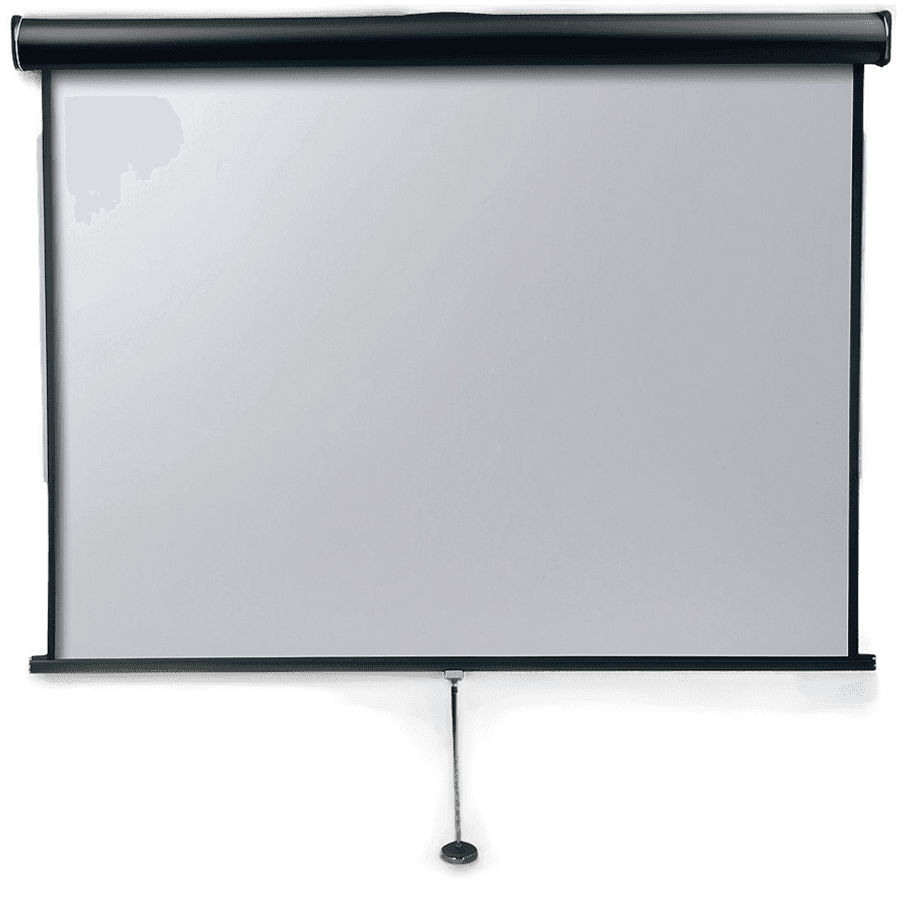 Empty White Screen PNG 06112024