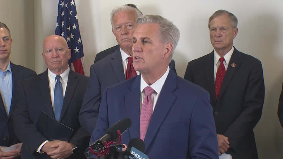 Kevin McCarthy With Congressional Colleagues
