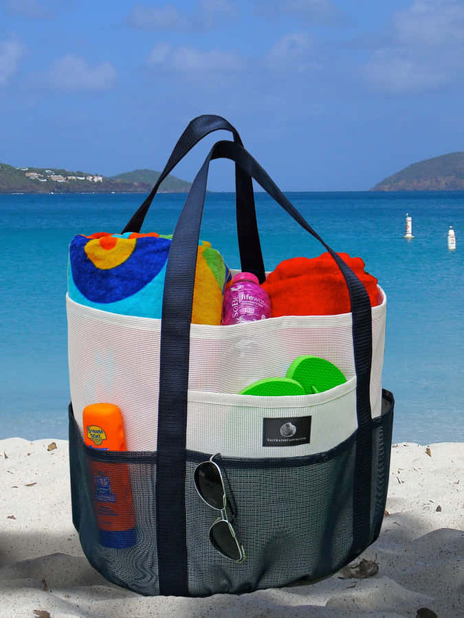 Strandtaske1370 x 1827 tapet.