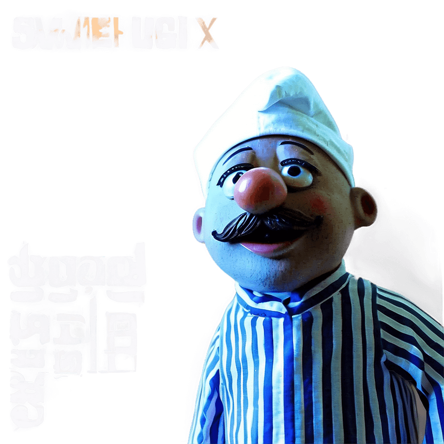 Swedish Chef Culinary Expert PNG bwy