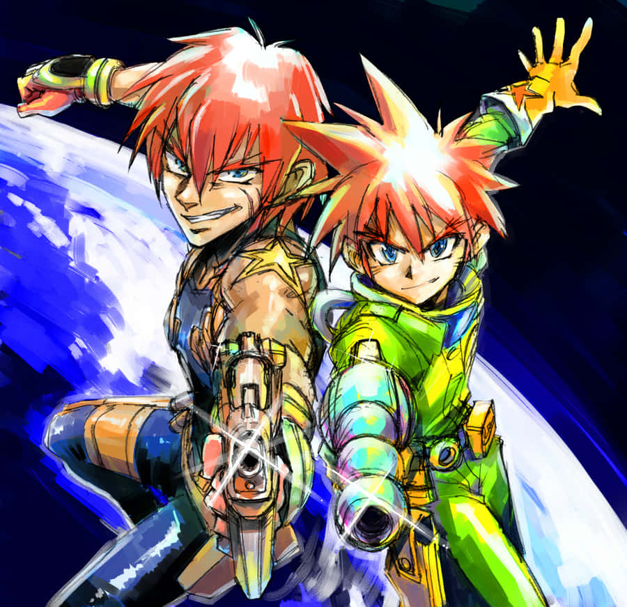 Artwork di Eroi Sci-Fi Animati