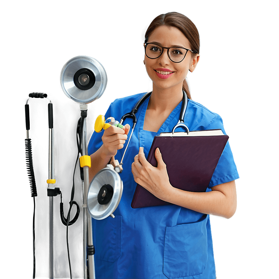 Nursing Student Cartoon PNG rfm53