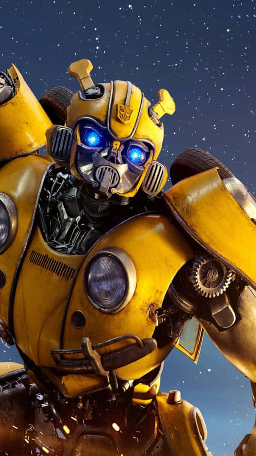 Bumblebee,o corajoso robô Transformer.
