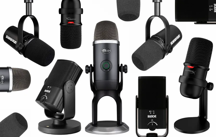 Microphones Background