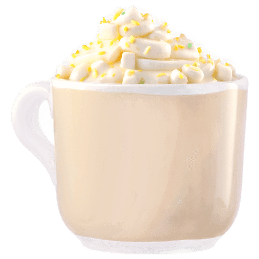 White Chocolate Hot Cocoa PNG jge