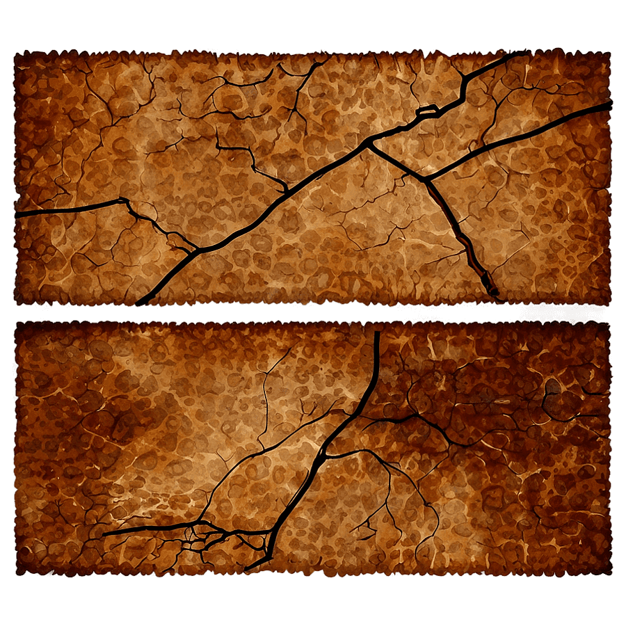 Distressed Cracks Design PNG ebu84