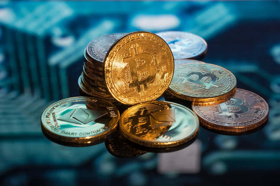 Gouden Crypto Munten