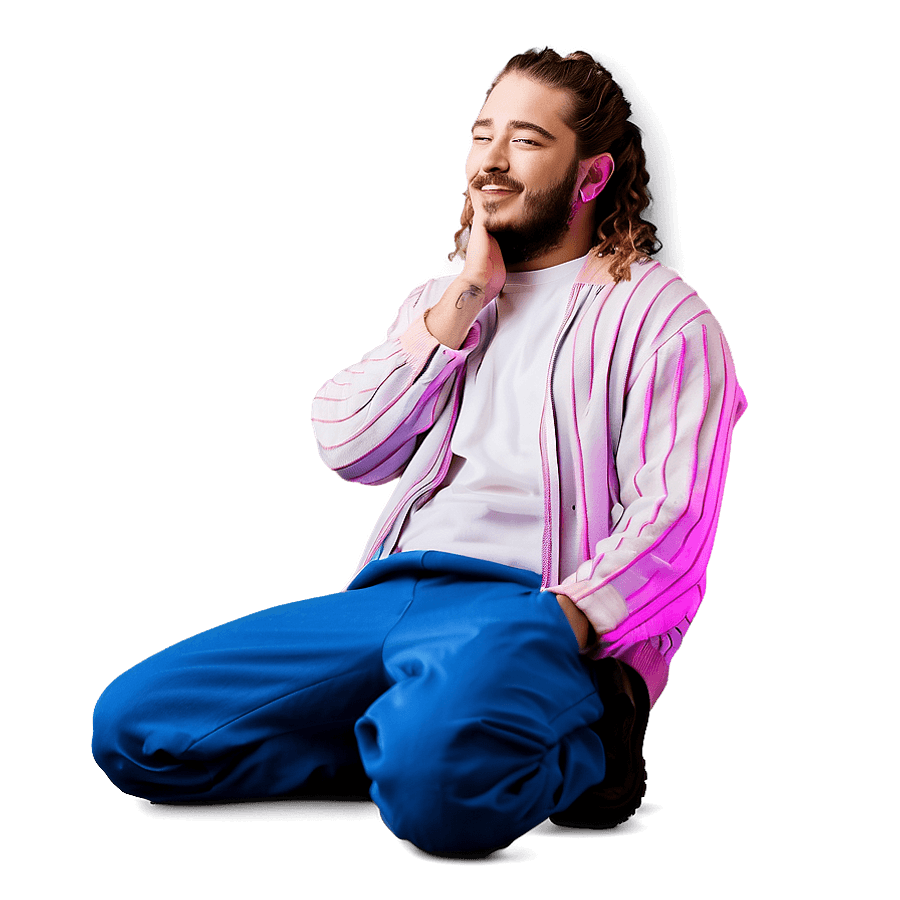 Post Malone Cool Pose PNG gtp91