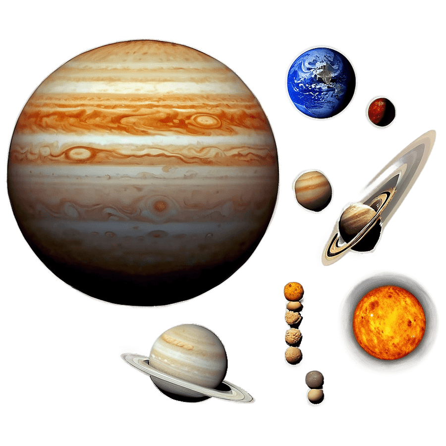 Solar System Study PNG hso