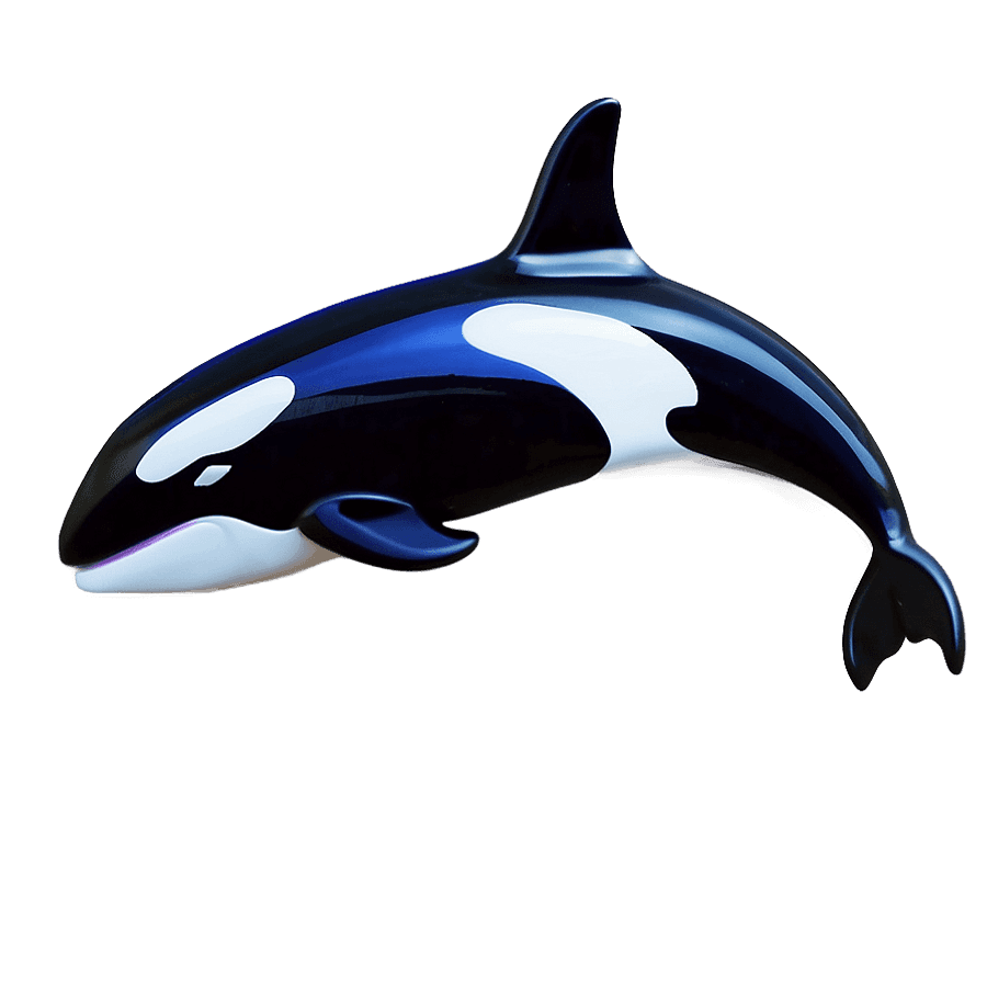 Abstract Orca Whale Art PNG 06292024