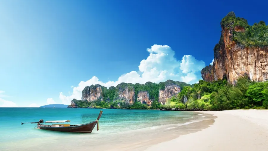 4k Beach background
