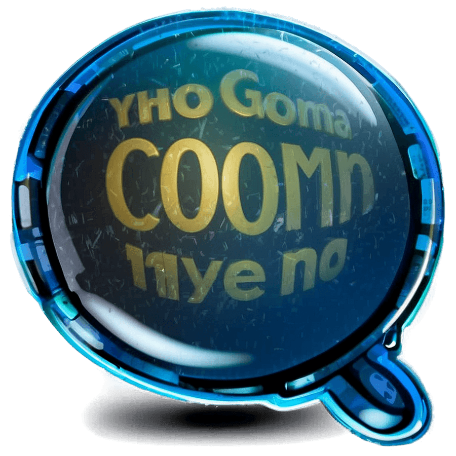 Argument Bubble PNG 34