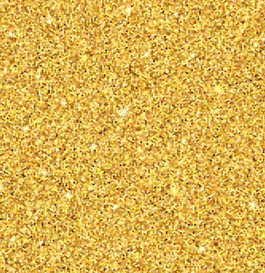 Yellow Glitter Background