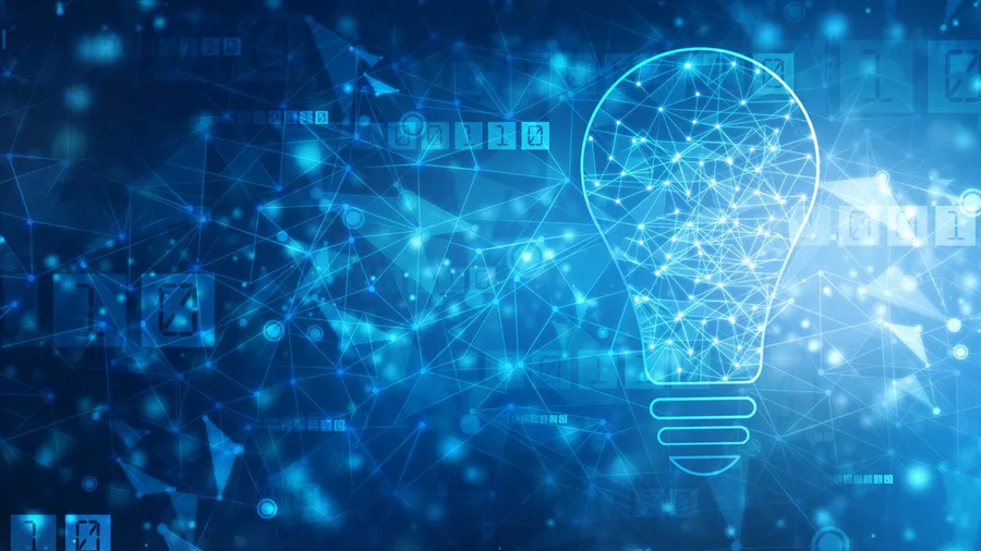 Blockchain background