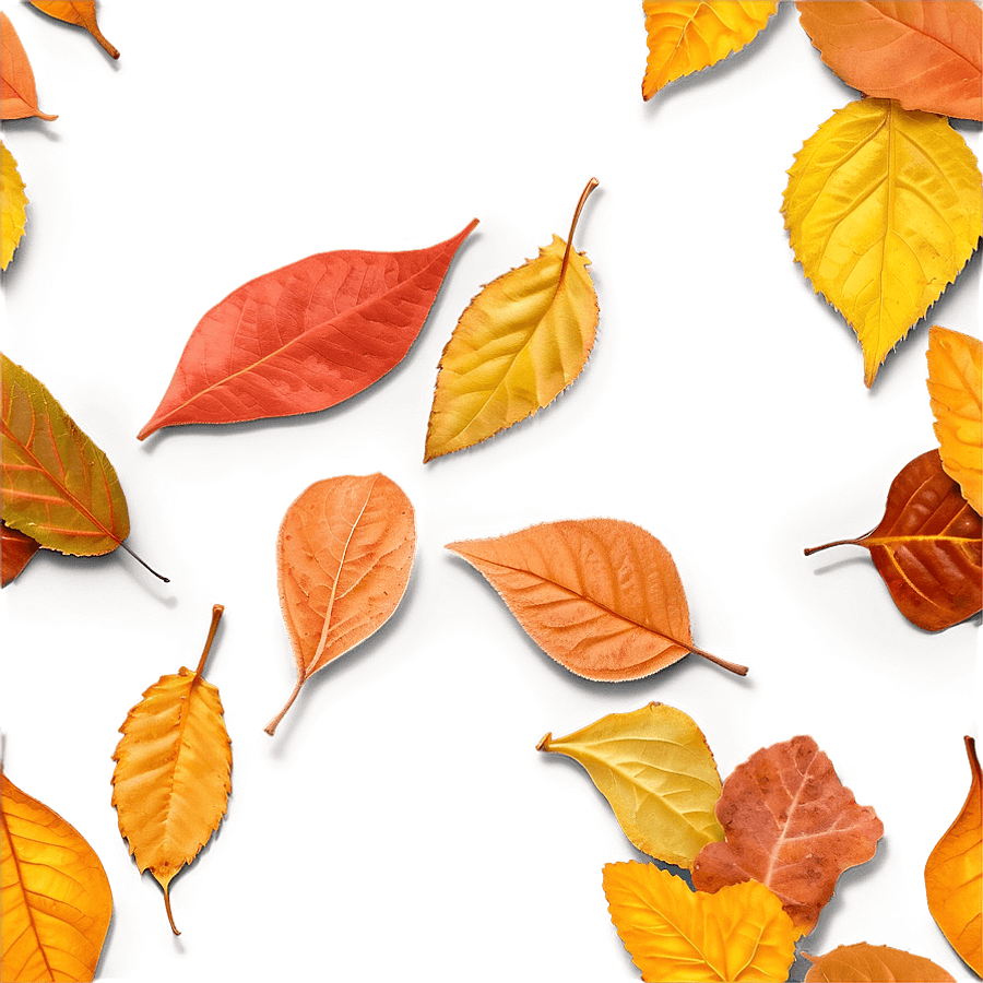 Fallen Leaves Underfoot PNG ffw47