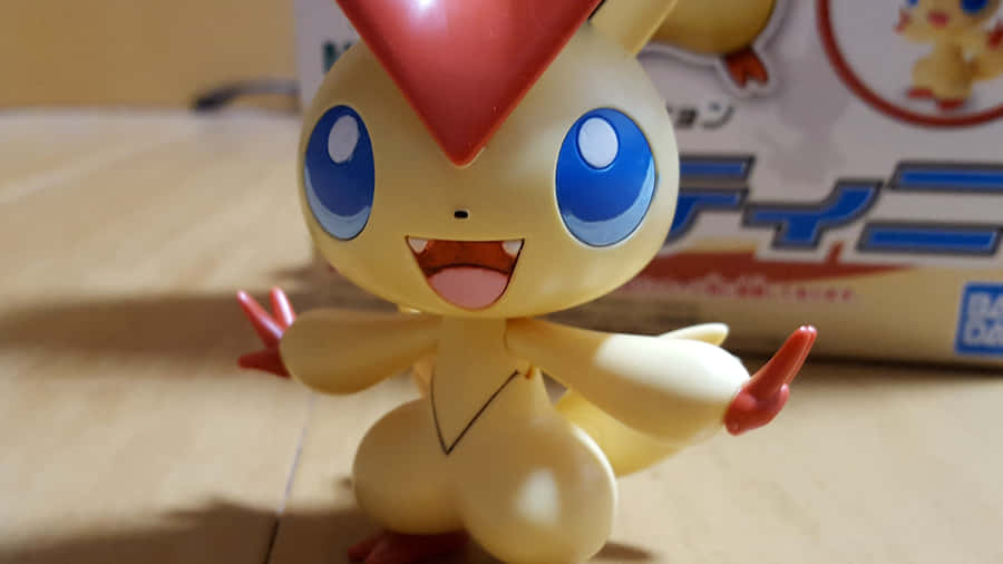 Close-up Of Victini Toy