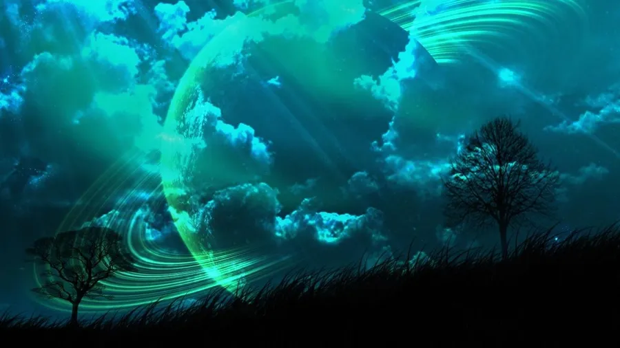 Teal Background