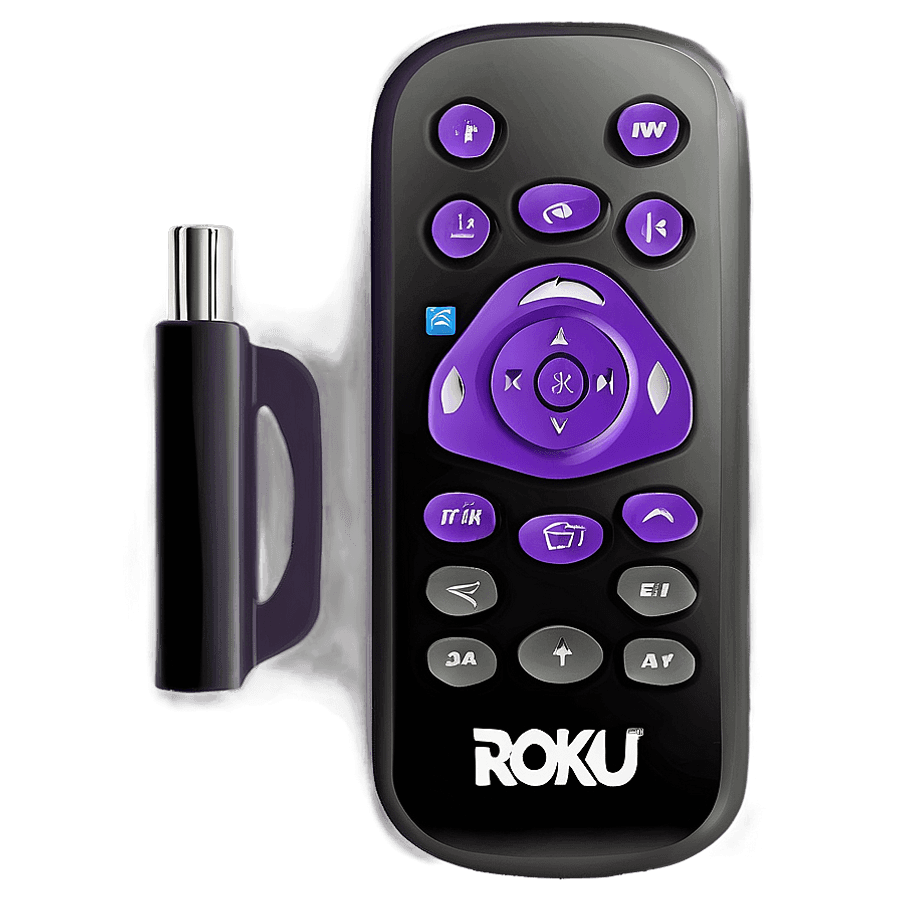 Roku Remote Control PNG cva28