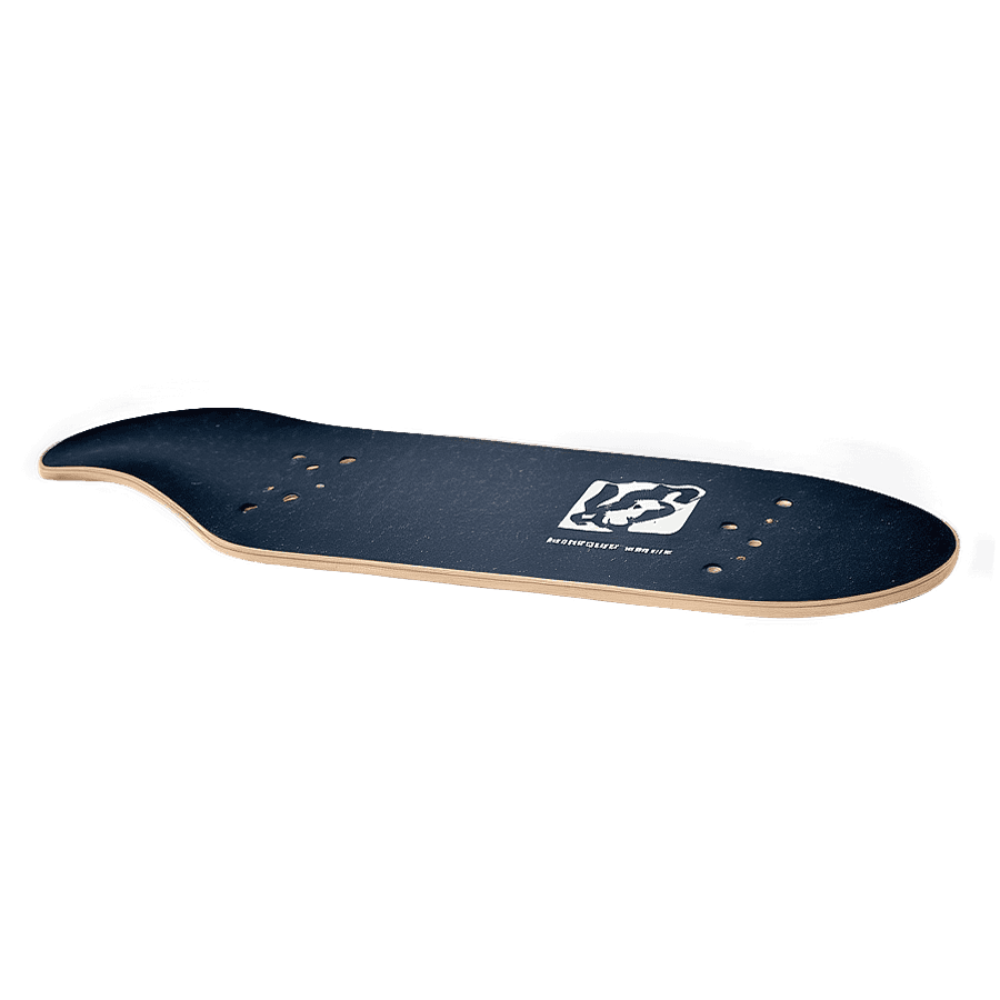 Skateboard Deck with Logo PNG hkm16