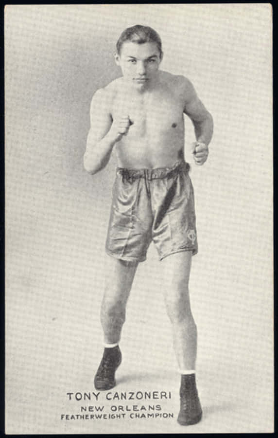 Featherweight Champion Tony Canzoneri