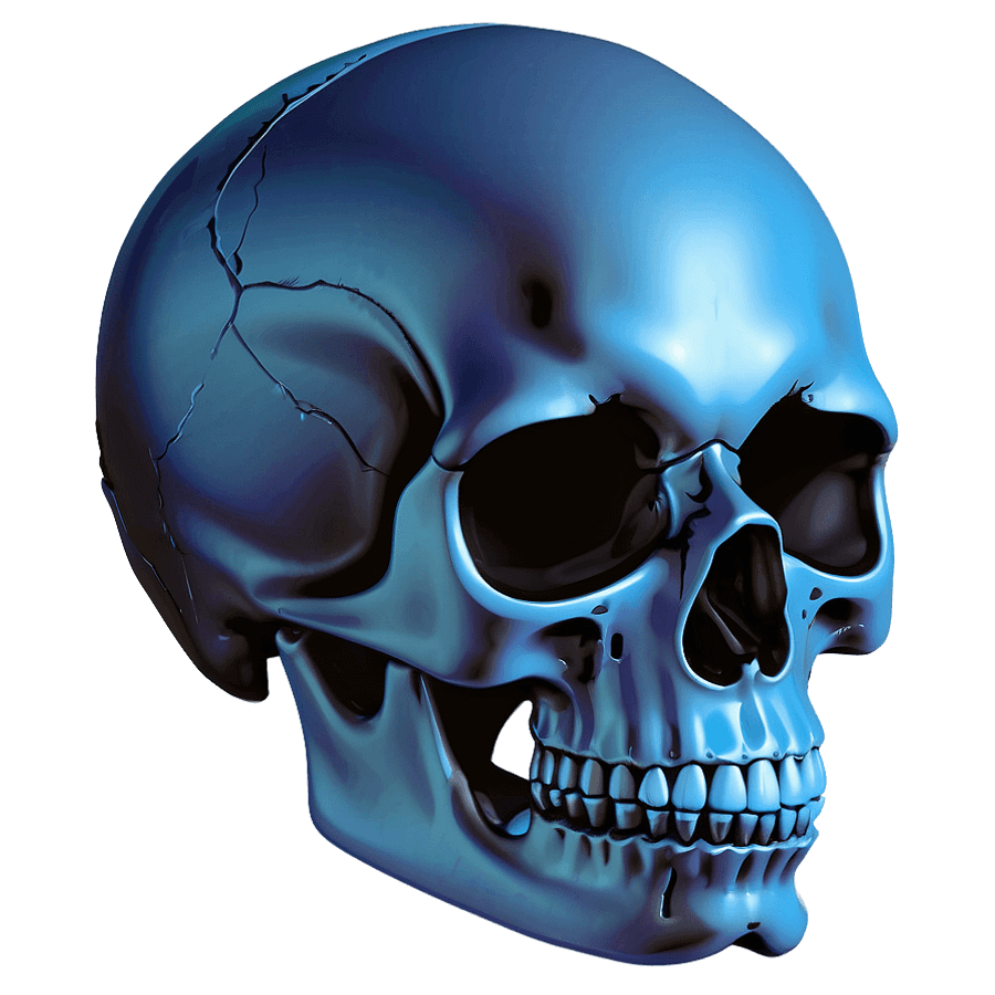 Simple Skull Vector PNG 06282024