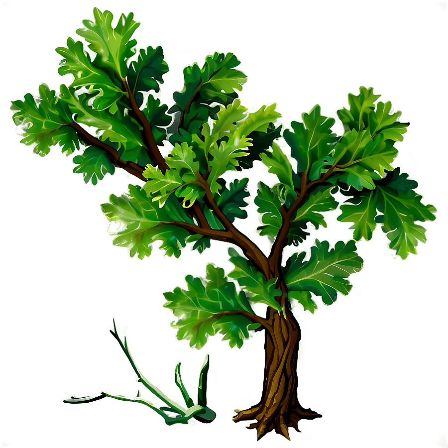 Oak Tree Branches PNG 06282024