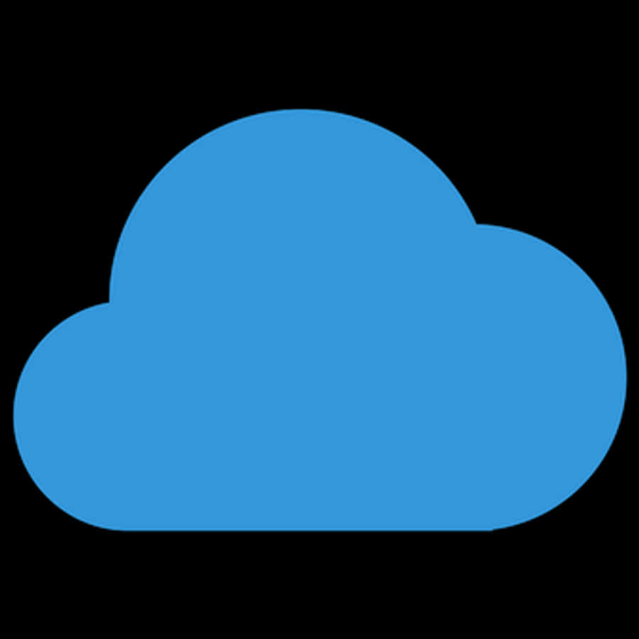 Blue Cloud Icon