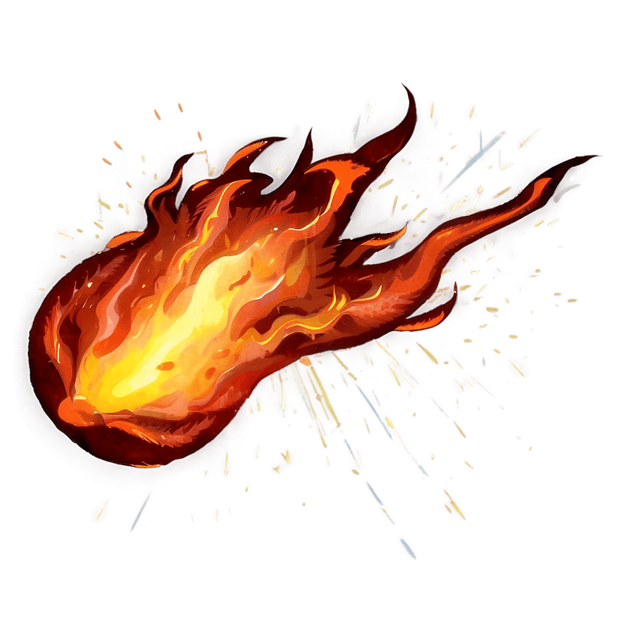 Animated Fireball PNG 05252024