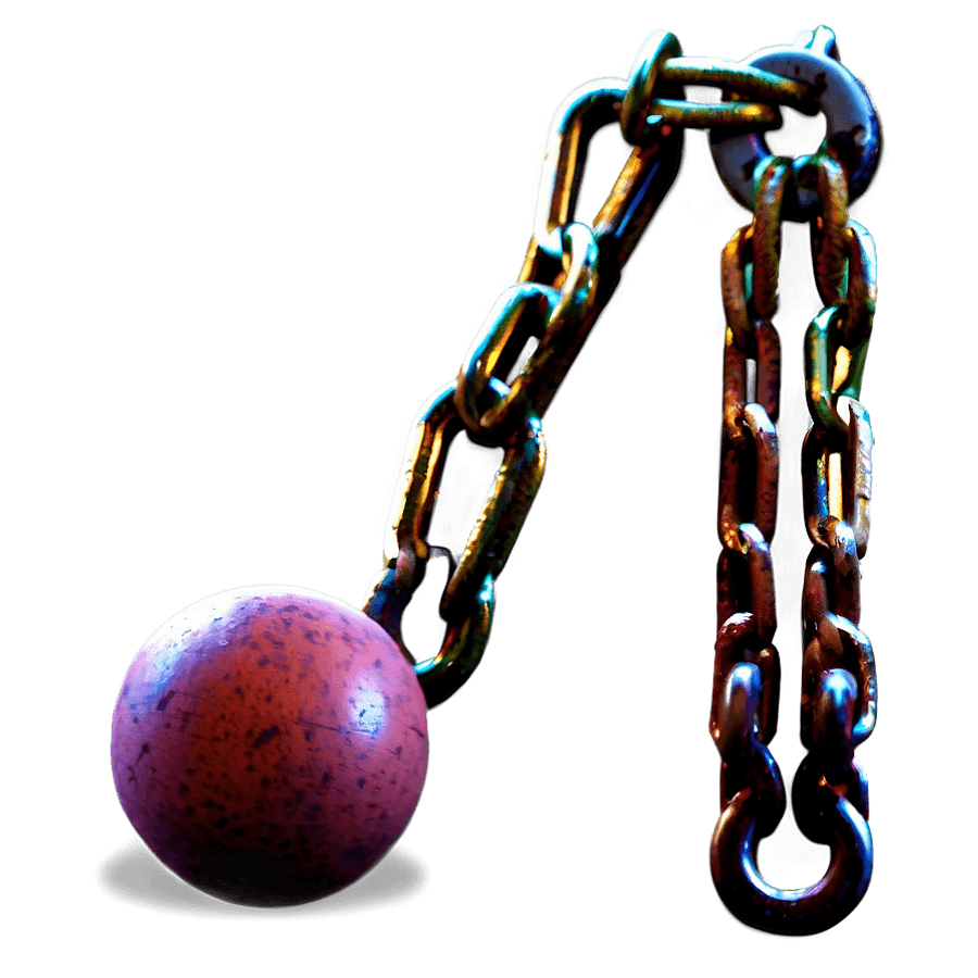 Ball and Chain Concept Art PNG 39