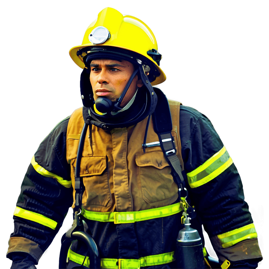 Firefighter Worker PNG 51