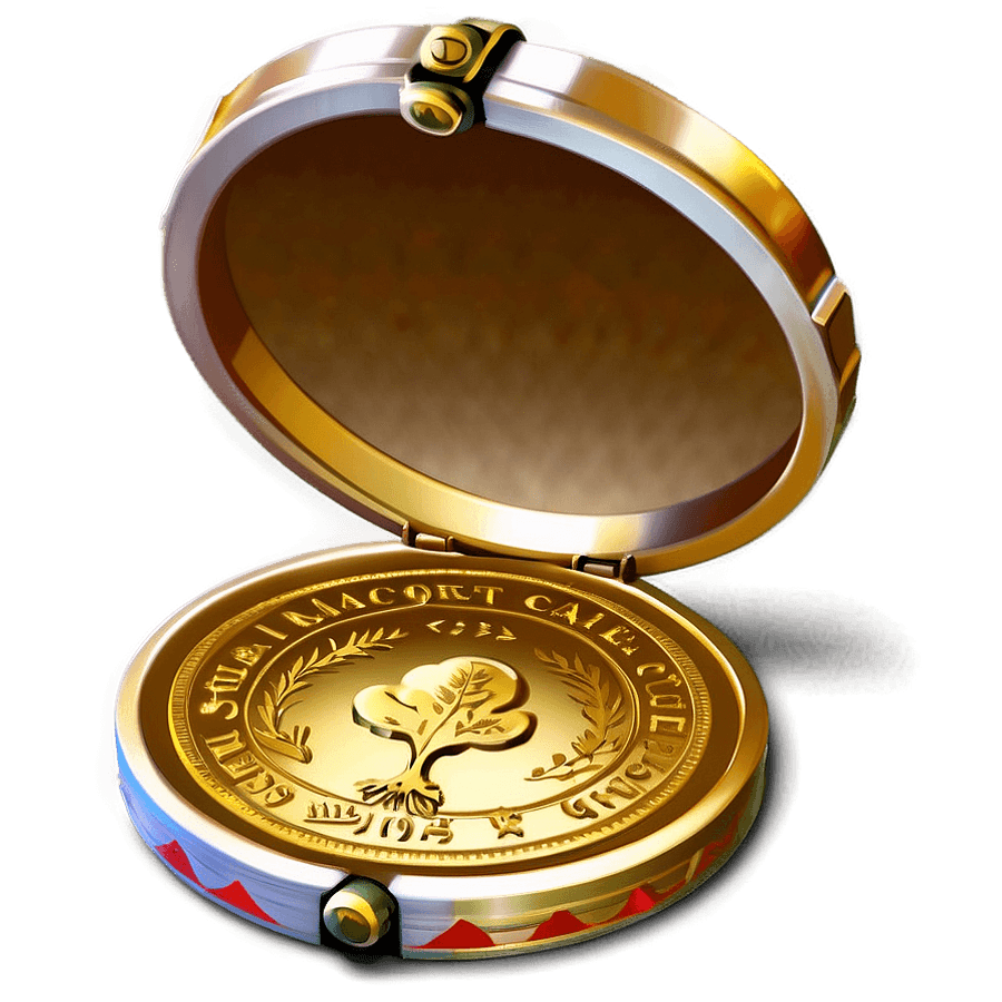 Gold Coins and Chest PNG 05252024