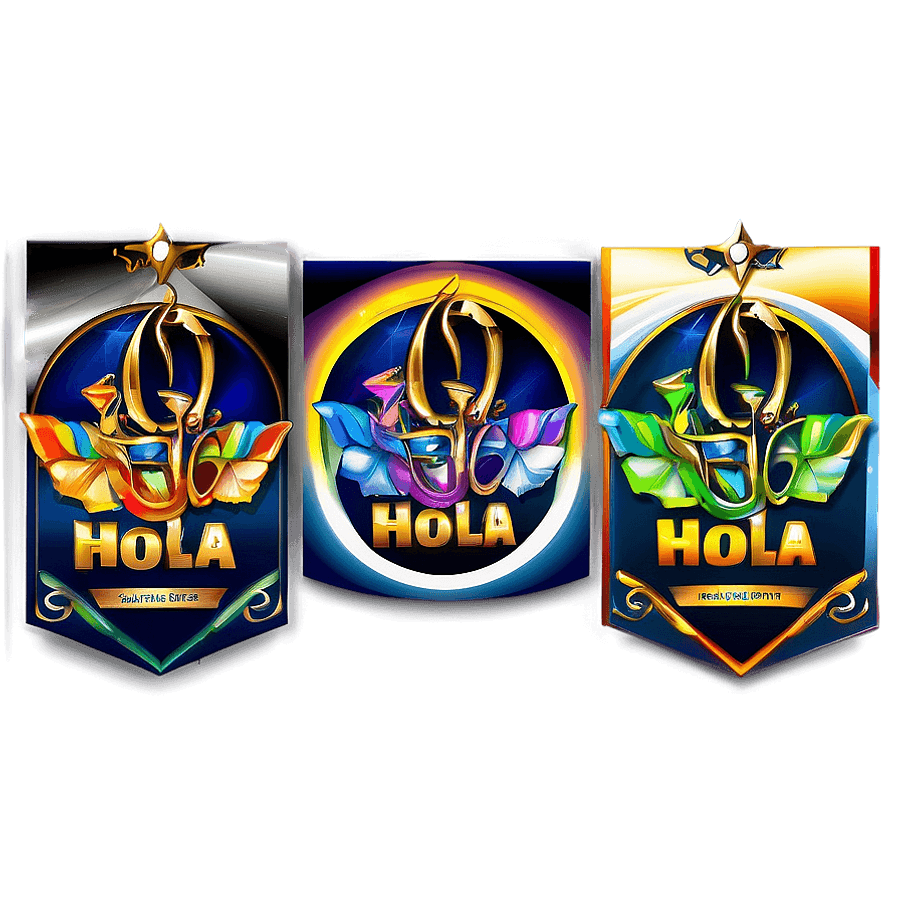Hola Banner Design PNG 39