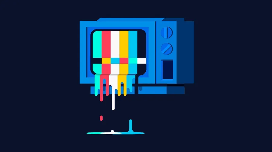 Abstract Test Pattern Background