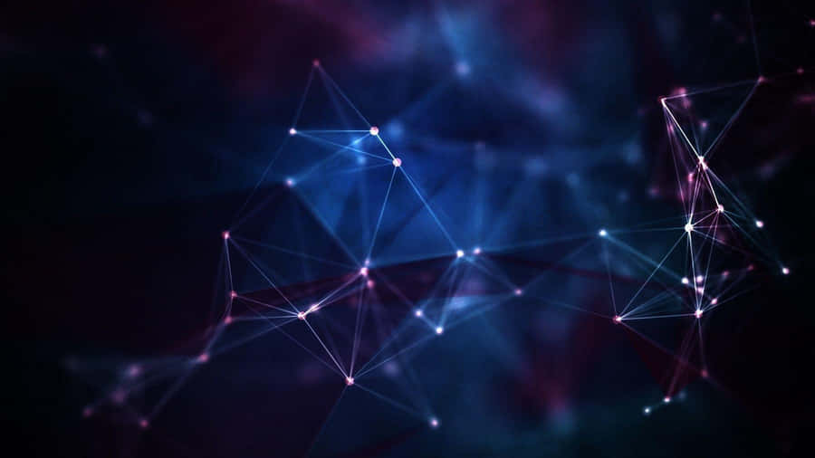 Abstrakter Netzwerkverbindungen Hintergrund