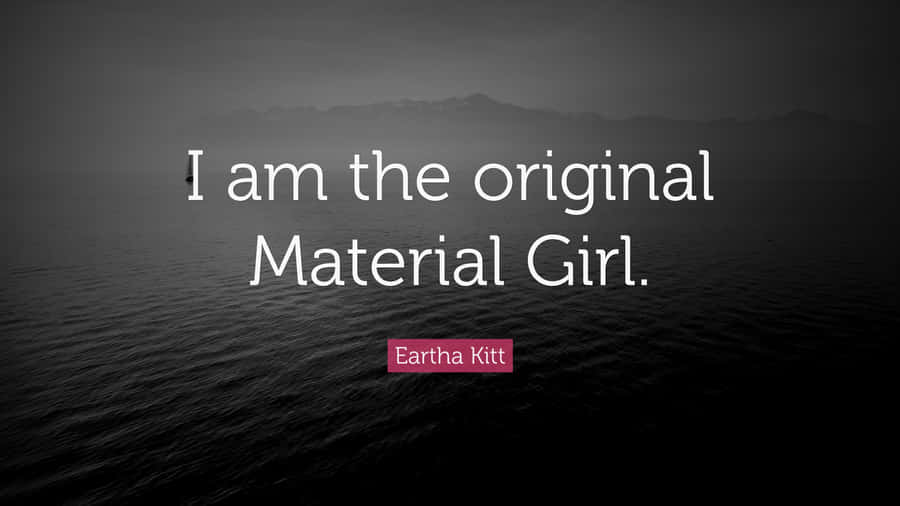 Material Girl 3840 x 2160 wallpaper