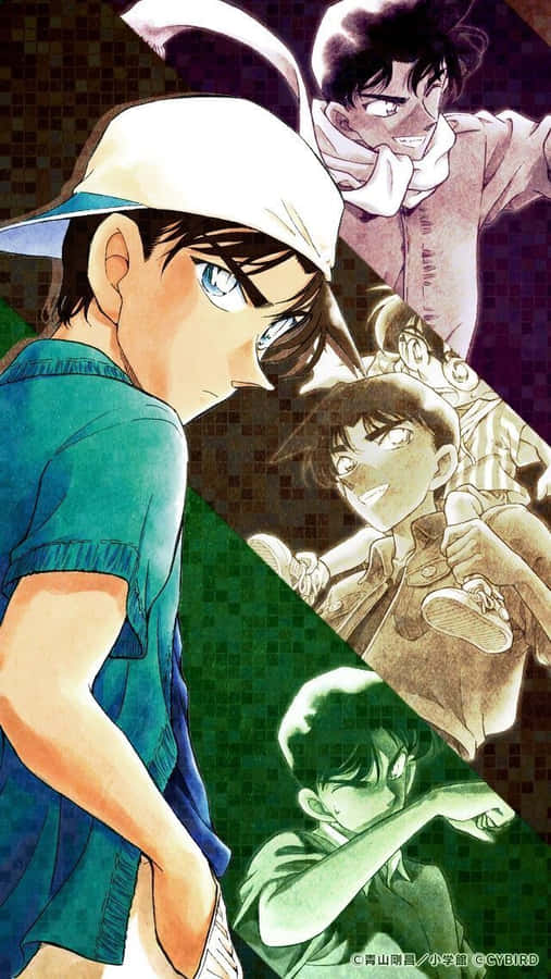 Detective Conan Charaktere Collage