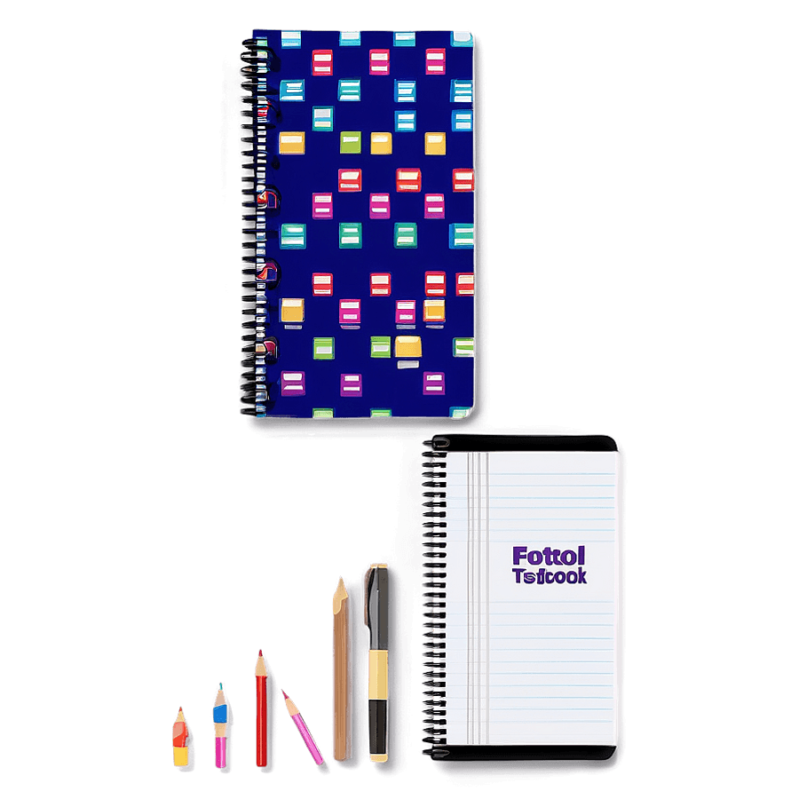 Custom Cover Design Composition Notebook PNG 17