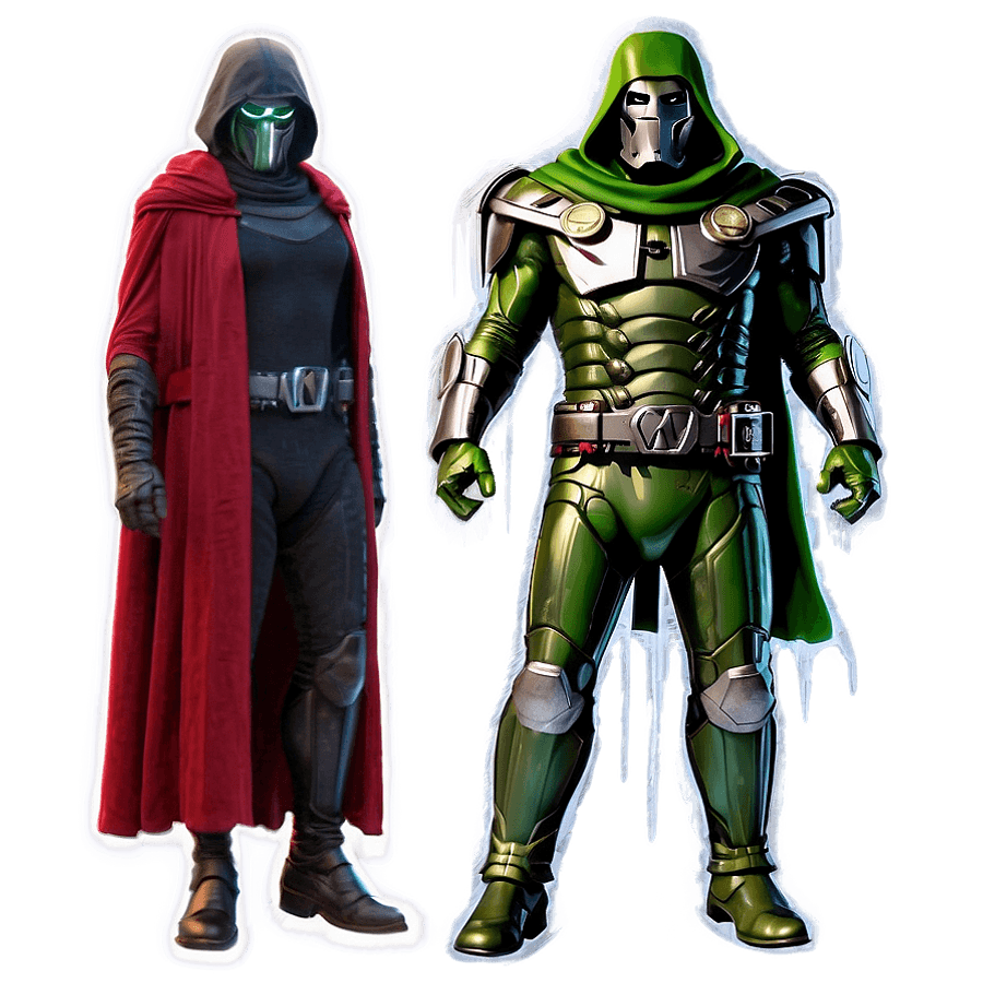 Doctor Doom Doomstadt Leader PNG auk