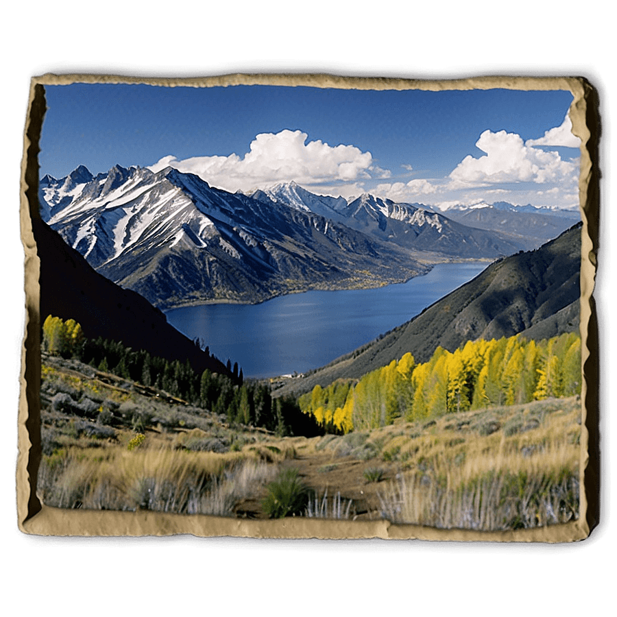 Utah Wasatch Mountain Range PNG 30