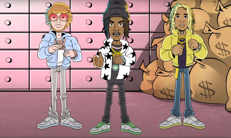 YnwMelly Cartoon 1500 x 900 Hintergrundbild