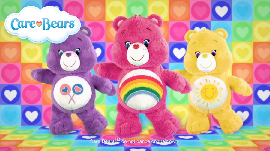 Dancing Care Bears wallpaper