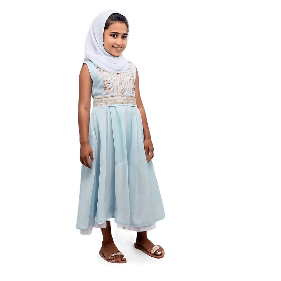 Eid Mubarak Traditional Dress PNG 06112024